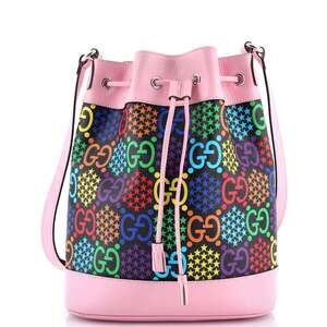 Gucci Bucket Bag Psychedelic Print Gg #190878G88B